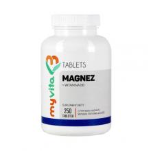 Zdjęcie produktu - MyVita Magnez + Witamina B6, 250 tabl.