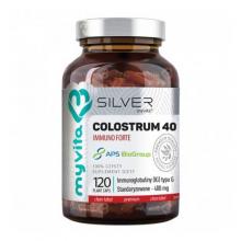Zdjęcie produktu - MyVita SILVER Colostrum 40 Immuno Forte, 120 kaps.