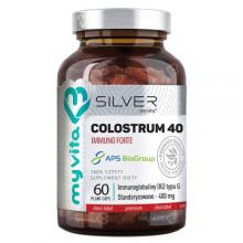 Zdjęcie produktu - MyVita SILVER Colostrum 40 Immuno Forte, 60 kaps.