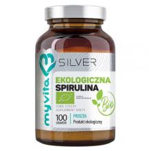 Zdjęcie produktu - MyVita Silver Ekologiczny Spirulina, 100 g