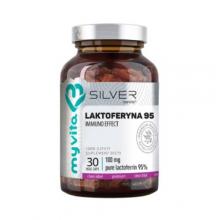 Zdjęcie produktu - MyVita SILVER Laktoferyna 95, 30 kaps.