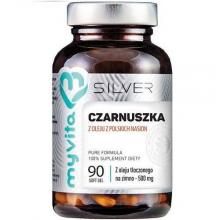 Zdjęcie produktu - MyVita Silver Olej z czarnuszki, 90 kaps.