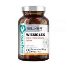 Zdjęcie produktu - MyVita SILVER Olej z wiesiołka 500mg, 60 kapsułek