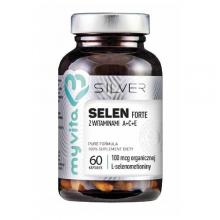 Zdjęcie produktu - MYVITA SILVER Selen FORTE z witaminami A+C+E, 60 kaps.
