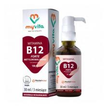 Zdjęcie produktu - MyVita Witamina B12 Forte 100mcg krople, 30ml
