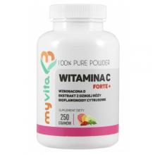 Zdjęcie produktu - MyVita Witamina C Forte+, 250 g - suplement diety z witaminą C