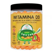 Zdjęcie produktu - MyVita Witamina D3 żelki, 60 szt.