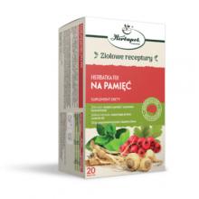 Zdjęcie produktu - Herbatka fix Na pamięć, 20 sasz.