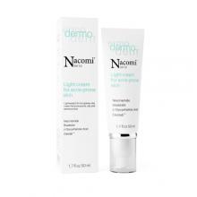 Zdjęcie produktu - NACOMI Next Level Dermo Lekki krem do cery trądzikowej, 50ml