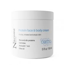 Zdjęcie produktu - NACOMI Next Level Dermo Proteinowy krem do twarzy i ciała dla sk&oacute;ry atopowej, suchej i podrażnionej, 150 ml
