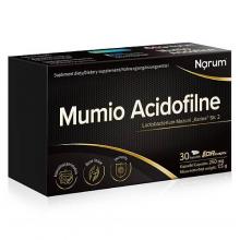 Zdjęcie produktu - Narum Mumio Acidofilne Zdrowa flora jelit, 30 kaps. 
