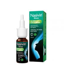 Zdjęcie produktu - NASIVIN Sinex Aloes i Eukaliptus aerozol do nosa, 15ml