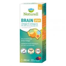 Zdjęcie produktu - Naturell Brain omega 3-6, 200 ml KR&Oacute;TKA DATA  31.10.2026