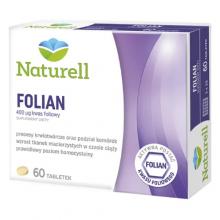 NATURELL Folian kwas foliowy - 60 tabletek