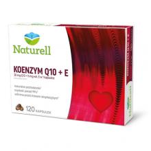 Naturell Koenzym Q-10+E, 120 kapsułek