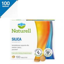 Zdjęcie produktu - NATURELL Silica - 100tabl. KR&Oacute;TKA DATA 01.10.2026