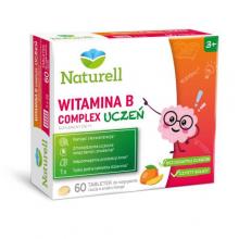 Zdjęcie produktu - Naturell Witamina B Complex Uczeń, 60 tabl.