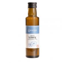 Zdjęcie produktu - NaturPlanet Olej Lniany Nierafinowany - 500ml