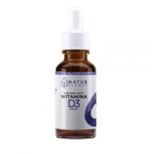 NaturPlanet Witamina D3 Krople -30ml