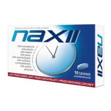 Zdjęcie produktu - Naxii 220 mg, 10 tabl. powl.