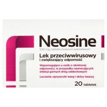 Zdjęcie produktu - Neosine 500 mg, 20 tabletek powlekanych