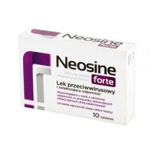 Zdjęcie produktu - Neosine Forte 1000mg, 10tabl. USZKODZONE TEKTUROWE OPAKOWANIE