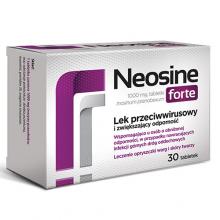 Zdjęcie produktu - Neosine Forte 1000 mg, 30 tabletek - Lek przeciwwirusowy i zwiększający odporność