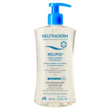 Zdjęcie produktu - NEUTRADERM RELIPID+ Olejek do mycia ciała odbudowujący warstwę lipidową, 400ml