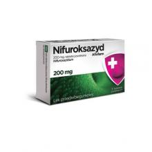 Zdjęcie produktu - Nifuroksazyd Aflofarm 200 mg, 12 tabletek powlekanych - lek przeciwbiegunkowy