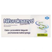 Zdjęcie produktu - Nifuroksazyd Polfarmex - 20tabl