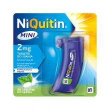 Zdjęcie produktu - NIQUITIN MINI 2 mg Tabletki do ssania, 20 szt.