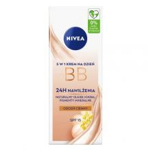 Zdjęcie produktu - Nivea 5w1 Krem BB na dzień SPF15 ciemny, 50 ml