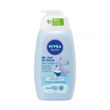 Zdjęcie produktu - NIVEA Baby żel 2w1 do mycia ciała i włos&oacute;w, 500ml