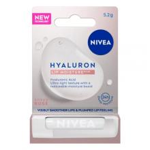 Zdjęcie produktu - NIVEA Hyaluron Lip Moisture Plus Sheer Rose Balsam do ust, 5.2g