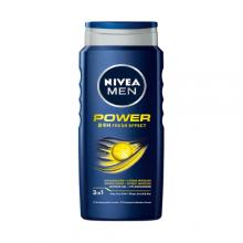 Zdjęcie produktu - NIVEA Men Power Fresh żel pod prysznic, 500ml