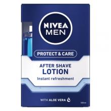 Zdjęcie produktu - NIVEA MEN Protect & Care Odświeżająca woda po goleniu, 100ml