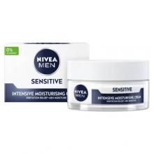 Zdjęcie produktu - NIVEA MEN Sensitive Nawilżający krem do twarzy, 50ml