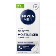 Zdjęcie produktu - NIVEA MEN Sensitive Krem łagodzący do twarzy, 75ml