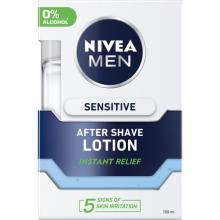 Zdjęcie produktu - NIVEA MEN Sensitive Łagodząca woda po goleniu, 100ml