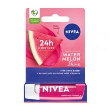 Zdjęcie produktu - NIVEA Pielęgnująca pomadka do ust Watermelon Shine 4,8g