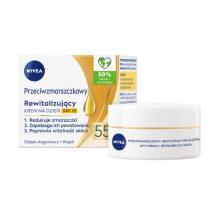 Zdjęcie produktu - NIVEA Przeciwzmarszczkowy 55+ Rewitalizujący krem na dzień SPF15, 50ml