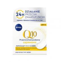 Zdjęcie produktu - NIVEA Q10 POWER Krem przeciwzmarszczkowy na dzień cera normalna, 50 ml