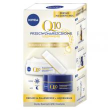 Zdjęcie produktu - Nivea Q10 Przeciwzmarszczkowe ujędrnienie Zestaw na dzień i na noc, 2x 50 ml