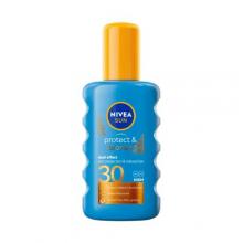 Zdjęcie produktu - NIVEA SUN Protect&bronze balsam w sprayu do opalania SPF30, 200ml