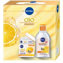 Zdjęcie produktu - NIVEA Zestaw Q10 Enegry Krem Przeciwzmarszczkowy Na Dzień, 50ml + Płyn Micelarny, 400ml