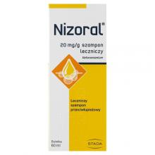 Zdjęcie produktu - Nizoral Leczniczy szampon przeciwłupieżowy, 60 ml
