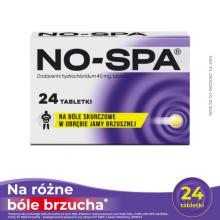 Zdjęcie produktu - NO-SPA 40 mg, 24 tabletki