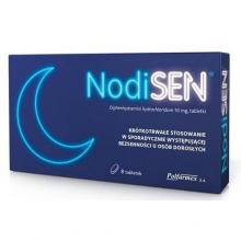Zdjęcie produktu - Nodisen 50mg, Lek na bezsenność, 8 tabletek
