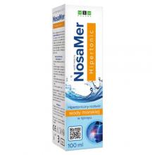 Zdjęcie produktu - NosaMer Hipertonic Hipertoniczny roztw&oacute;r wody morskiej w sprayu, 100 ml