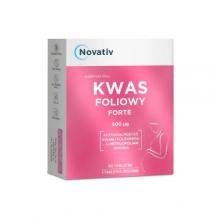 Zdjęcie produktu - Novativ Kwas foliowy forte, 90tabl.